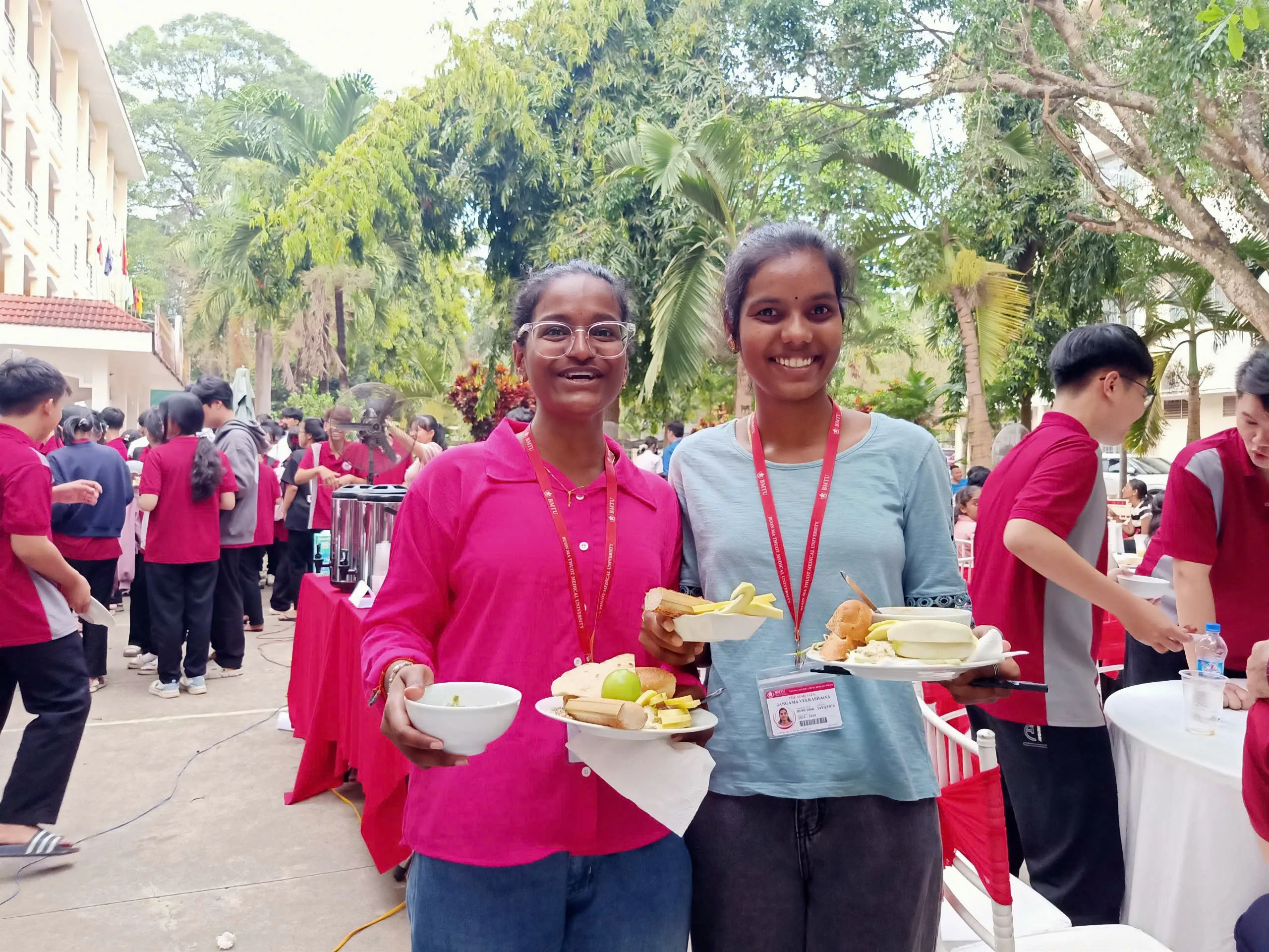 BMU students enjoying a cultural festival