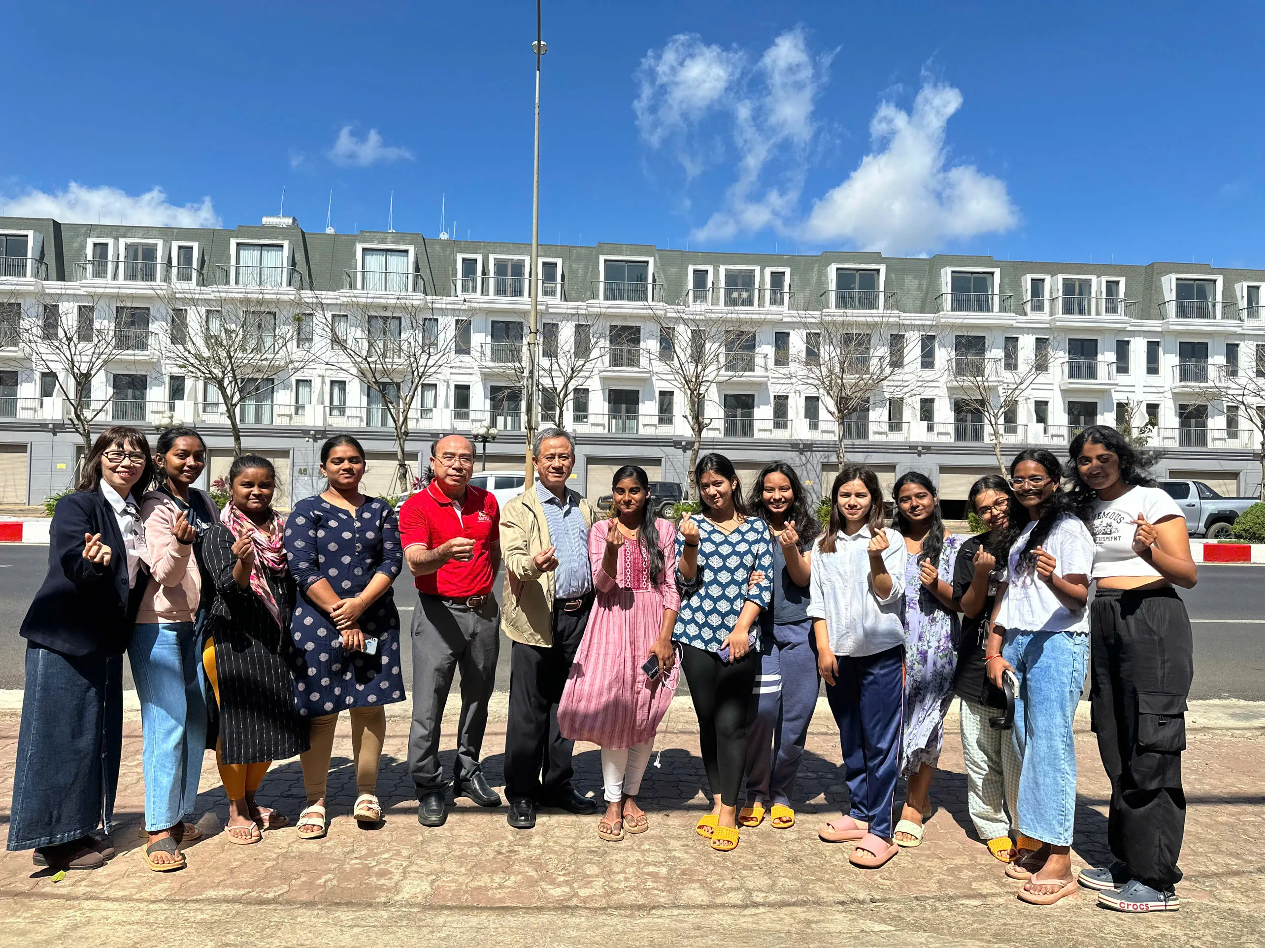 Indian students in buon ma thuot medical University