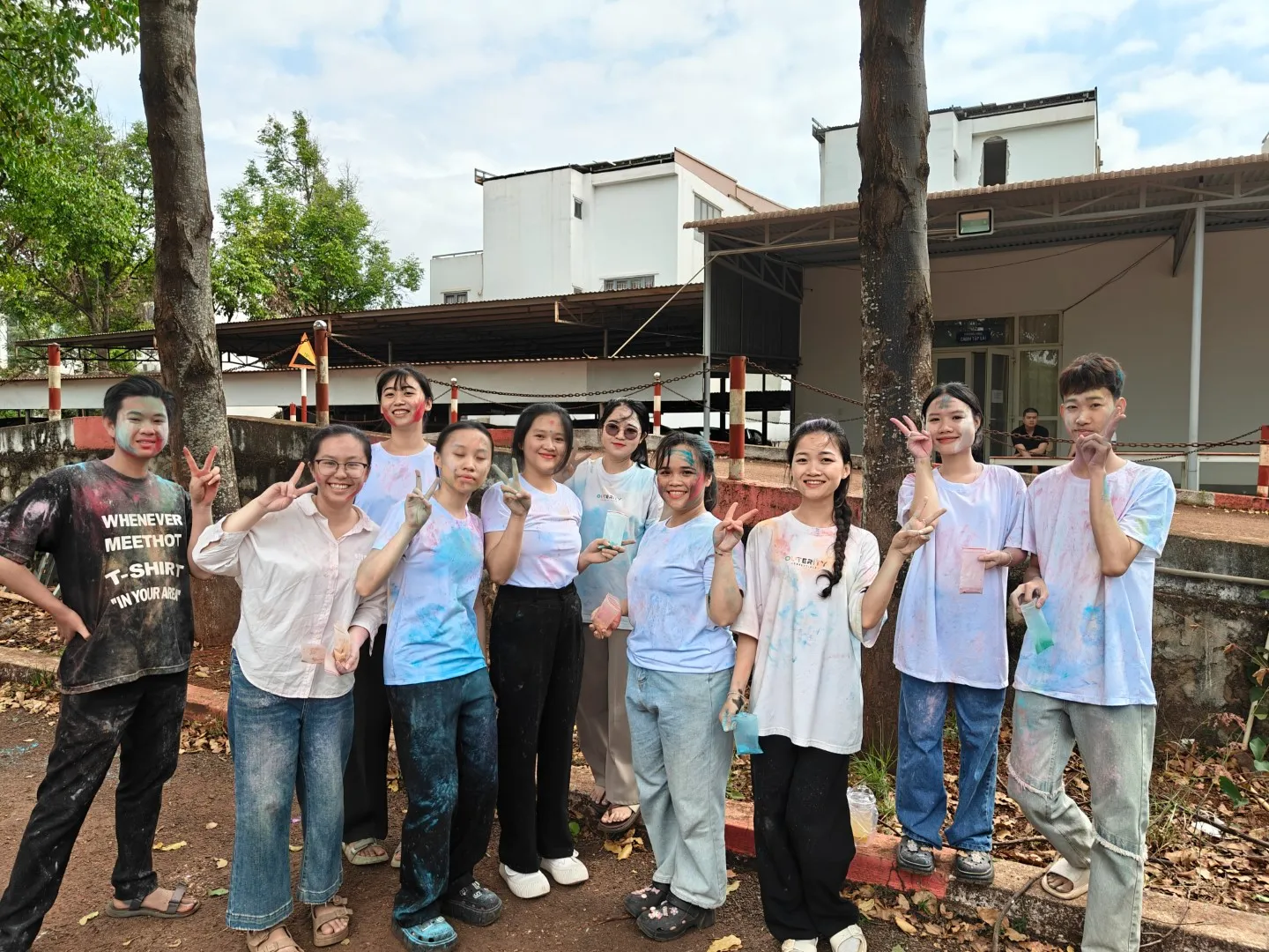 Indian alumni meeting with current BMU students